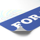 Stickers voor erkenning poster beloning werknemers (Hoek)