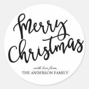 Stickers voor fijne kerst/Feestdagen