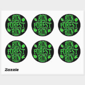 Stickers voor Forest Run uitvoeren (Vel)