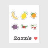 Stickers voor fruit (Vel)
