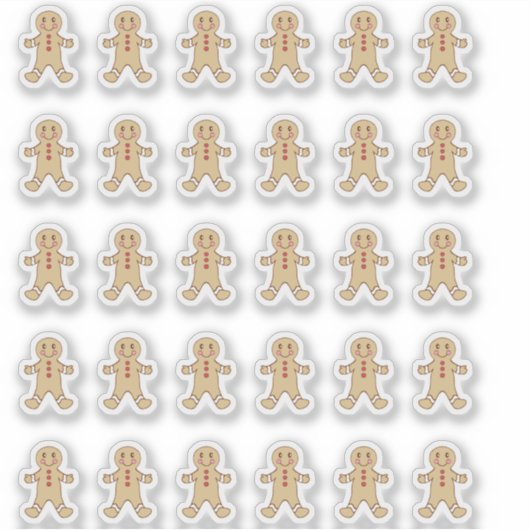 Stickers voor Gebruinebroodmannetje (Voorkant)
