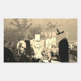 STICKERS VOOR GEHAUNTEERDE GRAVEYARD