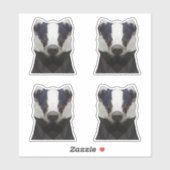 Stickers voor geometrische dassen (Vel)