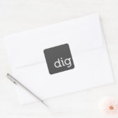 stickers voor graafarchitectuur (Envelop)
