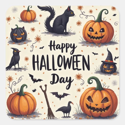 Stickers voor Halloween (Voorkant)