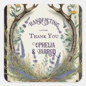 STICKERS VOOR HANDFASTING KADOOMSLAGEN GEWEIEN (Voorkant)