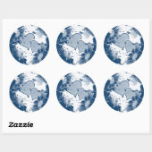 Stickers voor hartslag en bloemen (Vel)