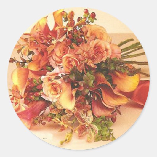 Stickers voor herfst bruiloft Envelope (Voorkant)