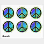 Stickers voor het ondertekenen van de vredesbasis (Vel)