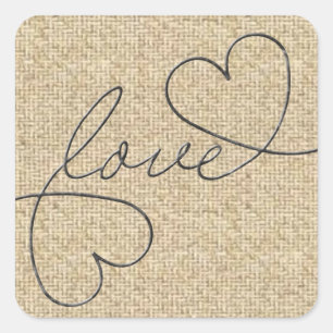 Stickers voor het ontwerpen van liefdesdraad