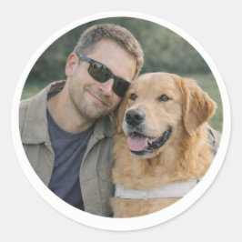 Stickers voor het partnerschap van geleidehonden G