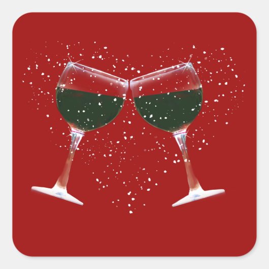 Stickers voor het roosteren van wijn (Voorkant)