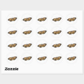 Stickers voor het schilderen van vlinders (Vel)