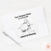 Stickers voor industriële reiniging (Envelop)