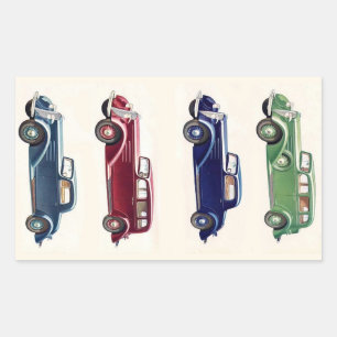 Stickers voor intage-auto's