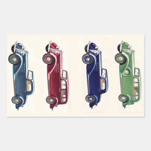 Stickers voor intage-auto's (Voorkant)