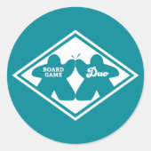 Stickers voor kaartspel Duo White Lijst (Voorkant)