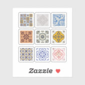 Stickers voor keramische Tegel (Vel)