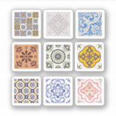 Stickers voor keramische Tegel (Voorkant)