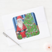 Stickers voor kerstbomen en kerstbomen (Envelop)