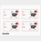 Stickers voor kerstcadeautjes voor Labels voor ker (Vel)