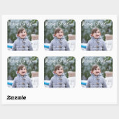 Stickers voor kerstfeestelijke kerstfeestjes Foto' (Vel)