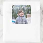 Stickers voor kerstfeestelijke kerstfeestjes Foto' (Tas)