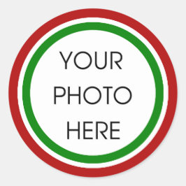 Stickers voor kerstgrens Sjabloon