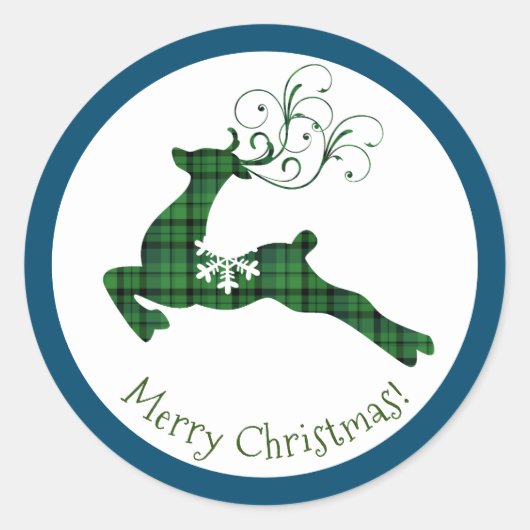 Stickers voor kerstkalveren (Voorkant)