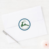 Stickers voor kerstkalveren (Envelop)