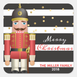 Stickers voor kerstkraker