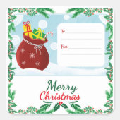 Stickers voor Kerstmis (Voorkant)