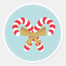 Stickers voor kerstSnoep