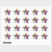 Stickers voor kinderfeestje (Vel)