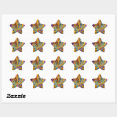 Stickers voor kinderfeestje / viering (Vel)
