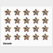 Stickers voor kinderfeestje / viering (Vel)