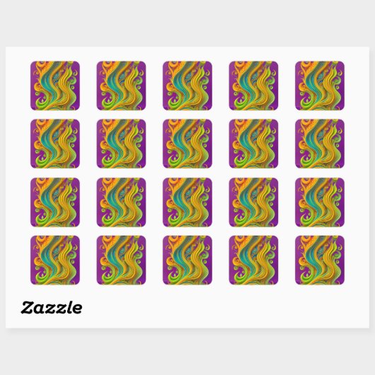 Stickers voor kinderfeestje / viering (Vel)