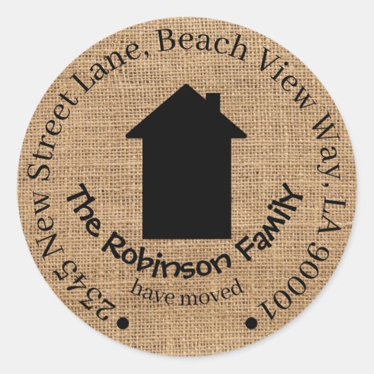 Stickers voor kleine/grote verhuizingen (Voorkant)