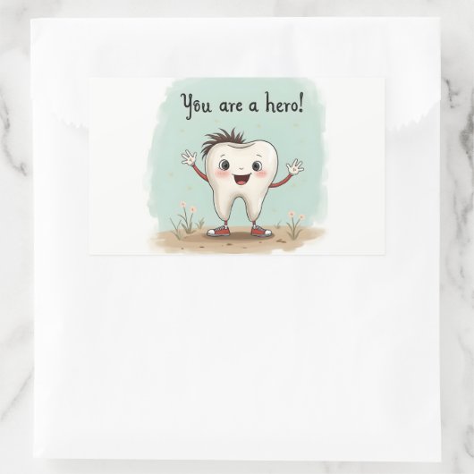 Stickers voor kleine tandartspatiënten (Tas)