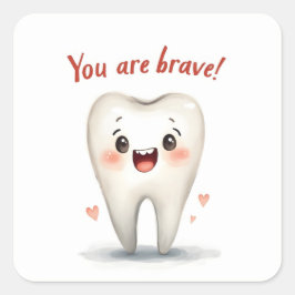 Stickers voor kleine tandartspatiënten