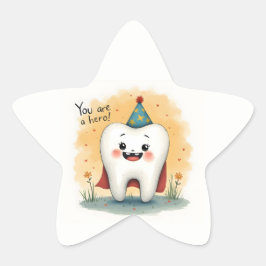 Stickers voor kleine tandartspatiënten