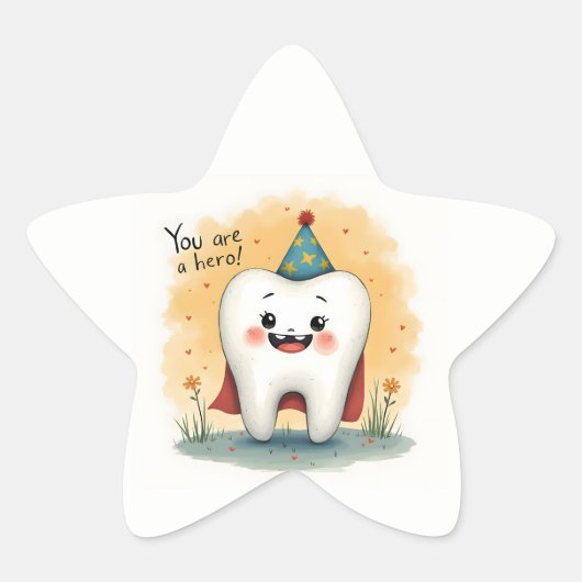 Stickers voor kleine tandartspatiënten (Voorkant)