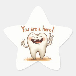 Stickers voor kleine tandartspatiënten