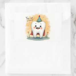 Stickers voor kleine tandartspatiënten