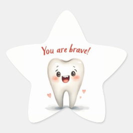 Stickers voor kleine tandartspatiënten