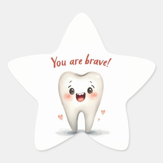 Stickers voor kleine tandartspatiënten (Voorkant)