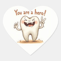 Stickers voor kleine tandartspatiënten