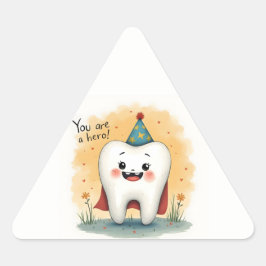 Stickers voor kleine tandartspatiënten