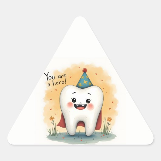 Stickers voor kleine tandartspatiënten (Voorkant)