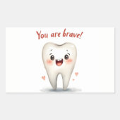 Stickers voor kleine tandartspatiënten (Voorkant)